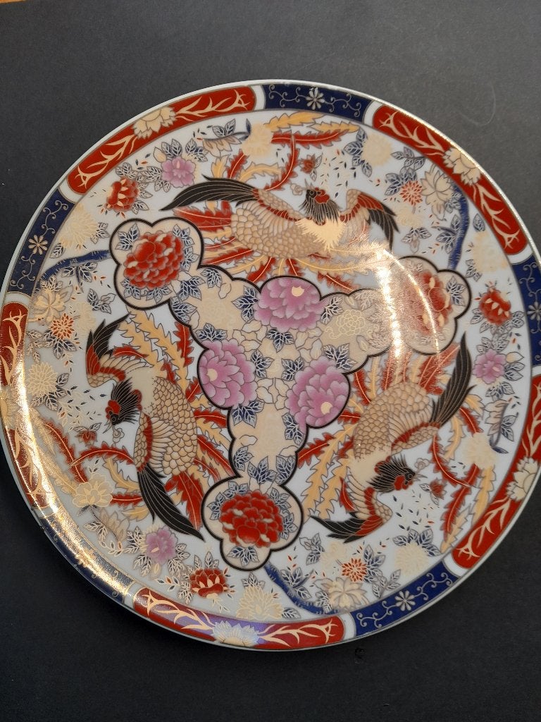 taous horr/ De echte Pauw, Ophalen of Verzenden, Zo goed als nieuw, Porselein, Bord of Schaal