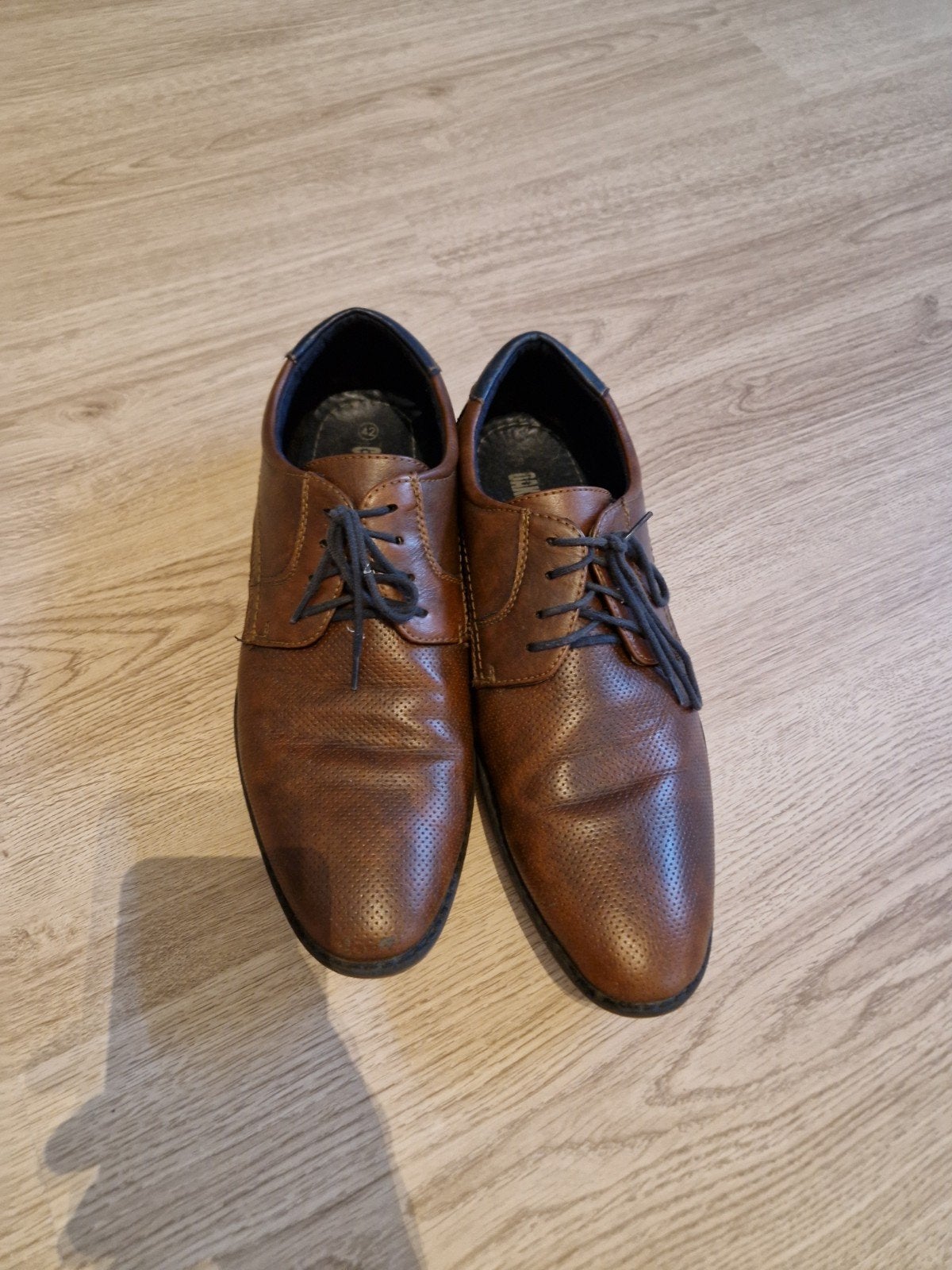 Nette bruine veterschoenen maat 42 - Dans Field, Kleding | Heren, Dans Field, Bruin, Ophalen of Verzenden, Gedragen