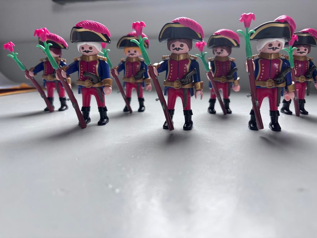 Playmobil soldaten Franse soldaten, Ophalen of Verzenden, Zo goed als nieuw