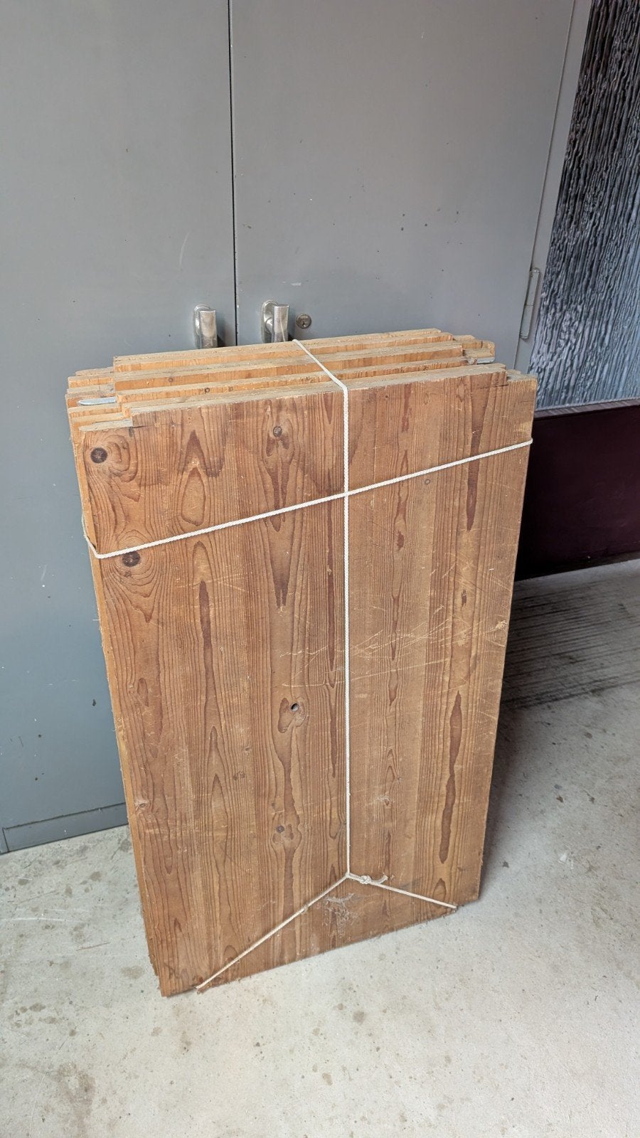 7x Bruynzeel stellingplanken inclusief plankdragers., Doe-het-zelf en Verbouw, Ophalen, Gebruikt, 25 tot 50 mm, Plank
