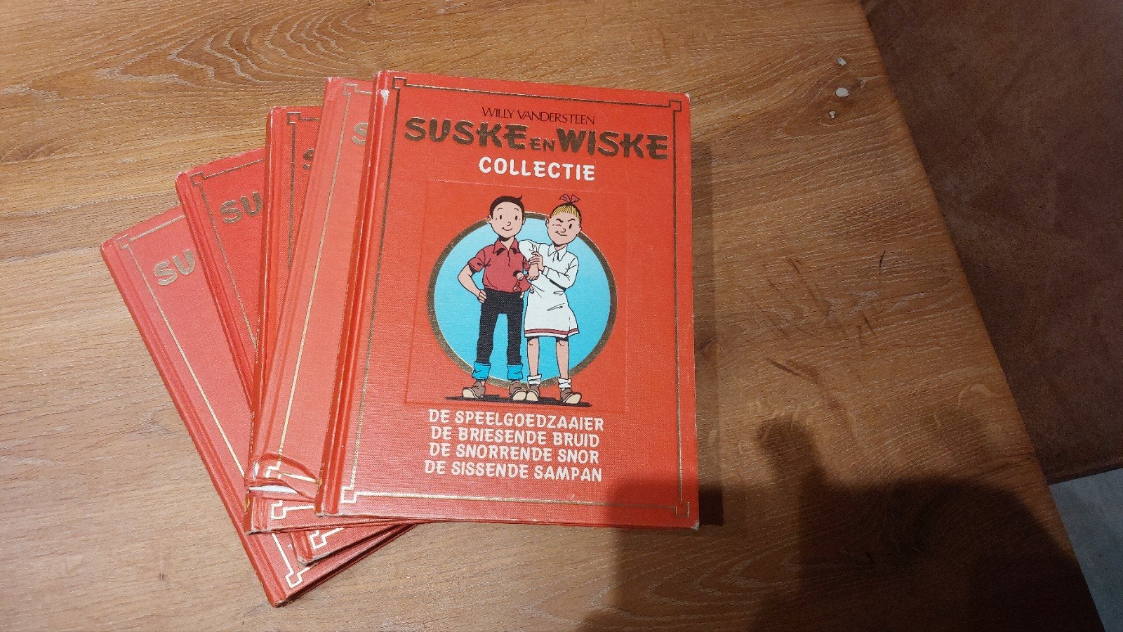 Hardcover Suske & Wiske, Boeken, Meerdere stripboeken, Ophalen, Gelezen