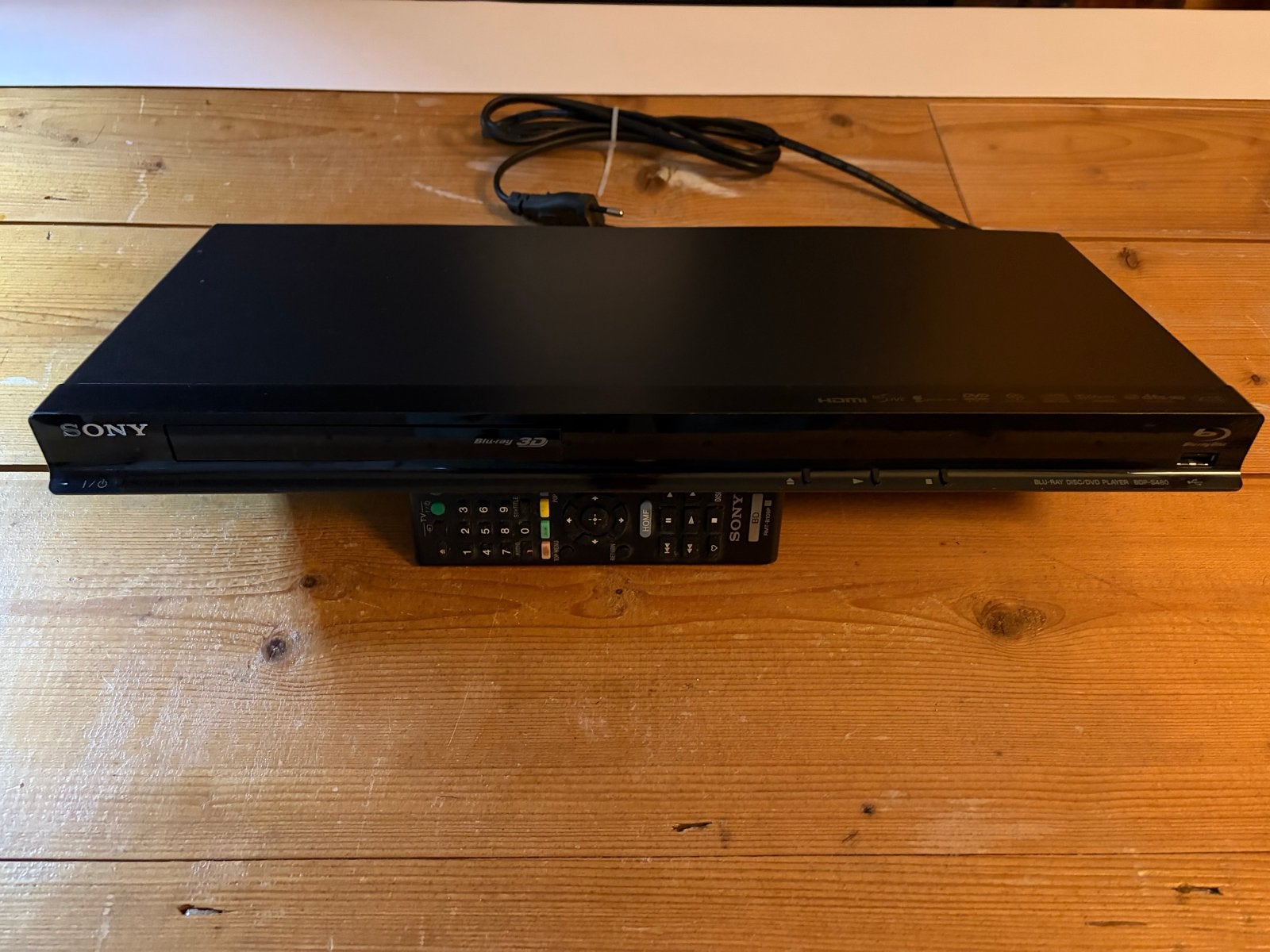 Sony Blu-ray speler BDP-S480 in mooie conditie, Ophalen of Verzenden, Zo goed als nieuw, Sony