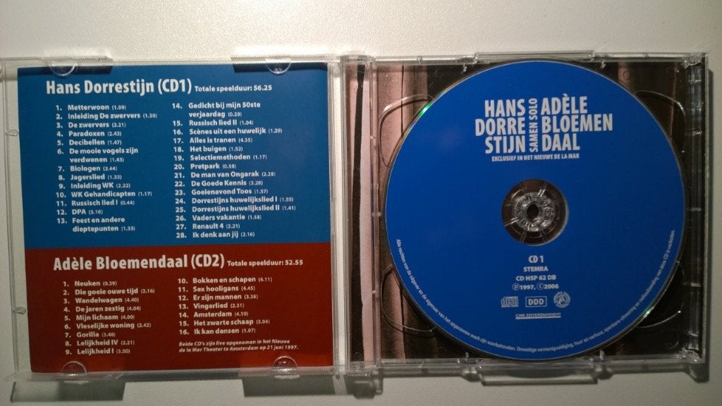 Hans Dorrestijn & Adèle Bloemendaal - Samen Solo, Ophalen of Verzenden, Zo goed als nieuw, Album