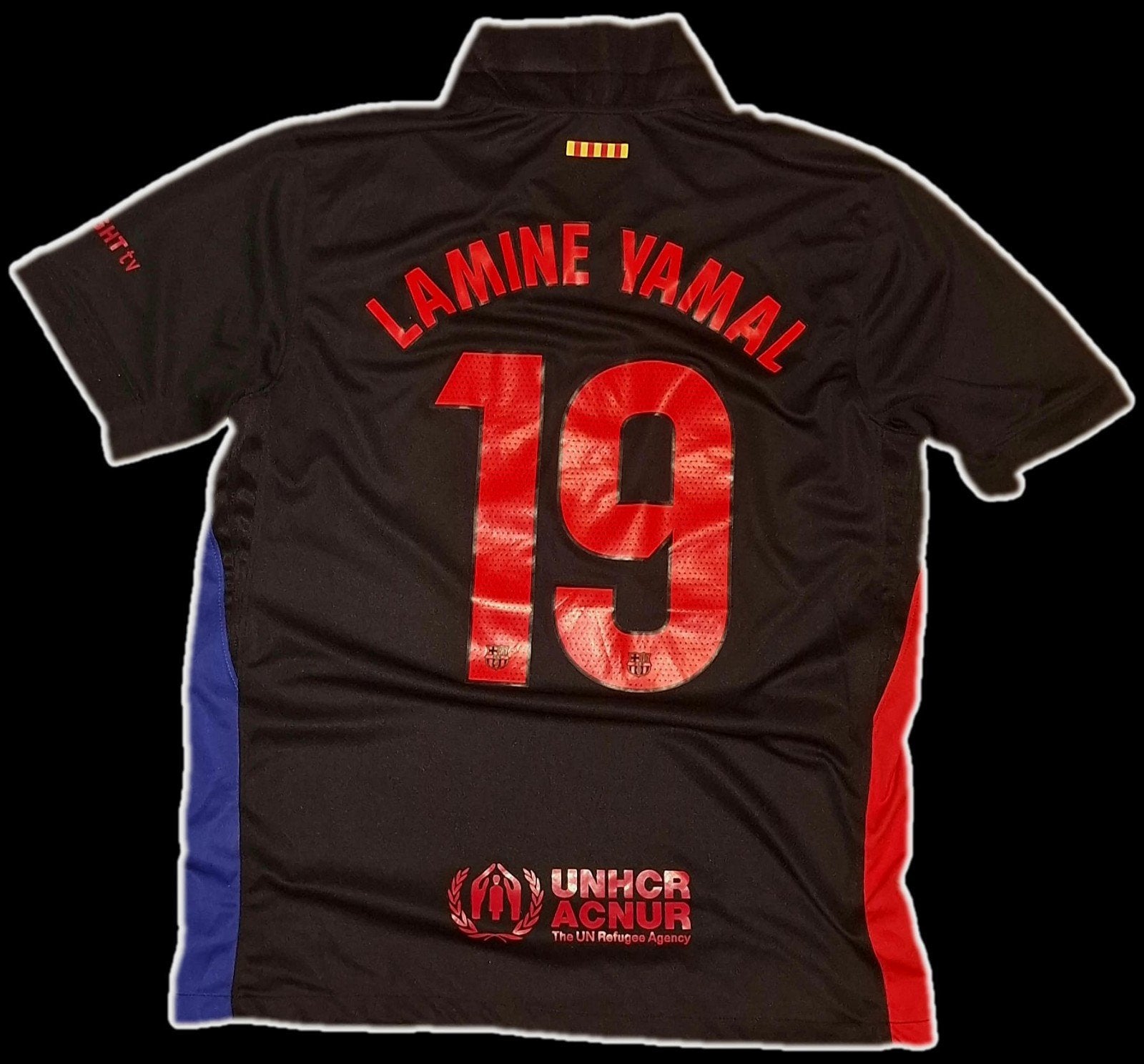 FC Barcelona Uitshirt 24/25 - Zwart - Lamine Yamal #19, Zwart, Nike, Nieuw, Overige maten