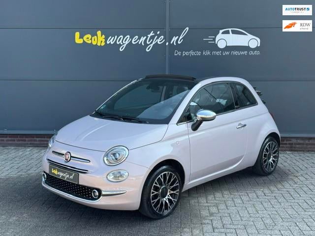 Fiat 500 C 1.2 Star Cabrio *carplay *cruise *airco *16 inch, Auto's, Fiat, Bedrijf, Te koop, 500C, ABS, Airbags, Airconditioning