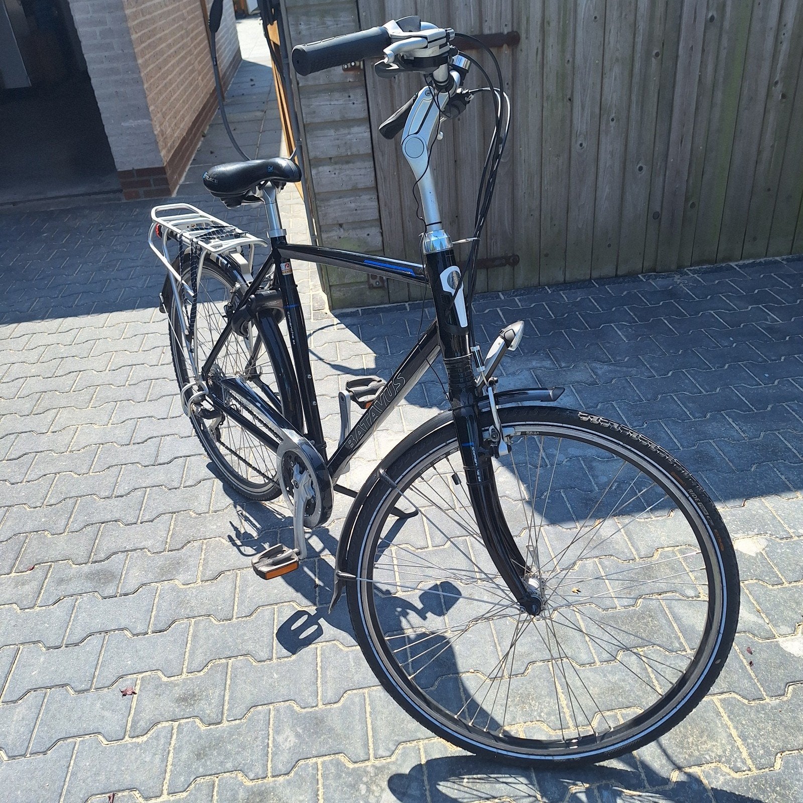 Batavus Comanche 24 Herenfiets - 57 cm frame 28 inch wielen, Ophalen, Gebruikt, Velgrem, Versnellingen