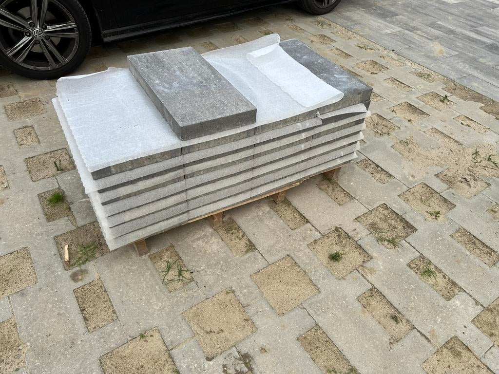 GeoStretto plus 60x30x6 Pavullo, Tuin en Terras, Tegels en Klinkers, Ophalen, Zo goed als nieuw, Beton, Terrastegels