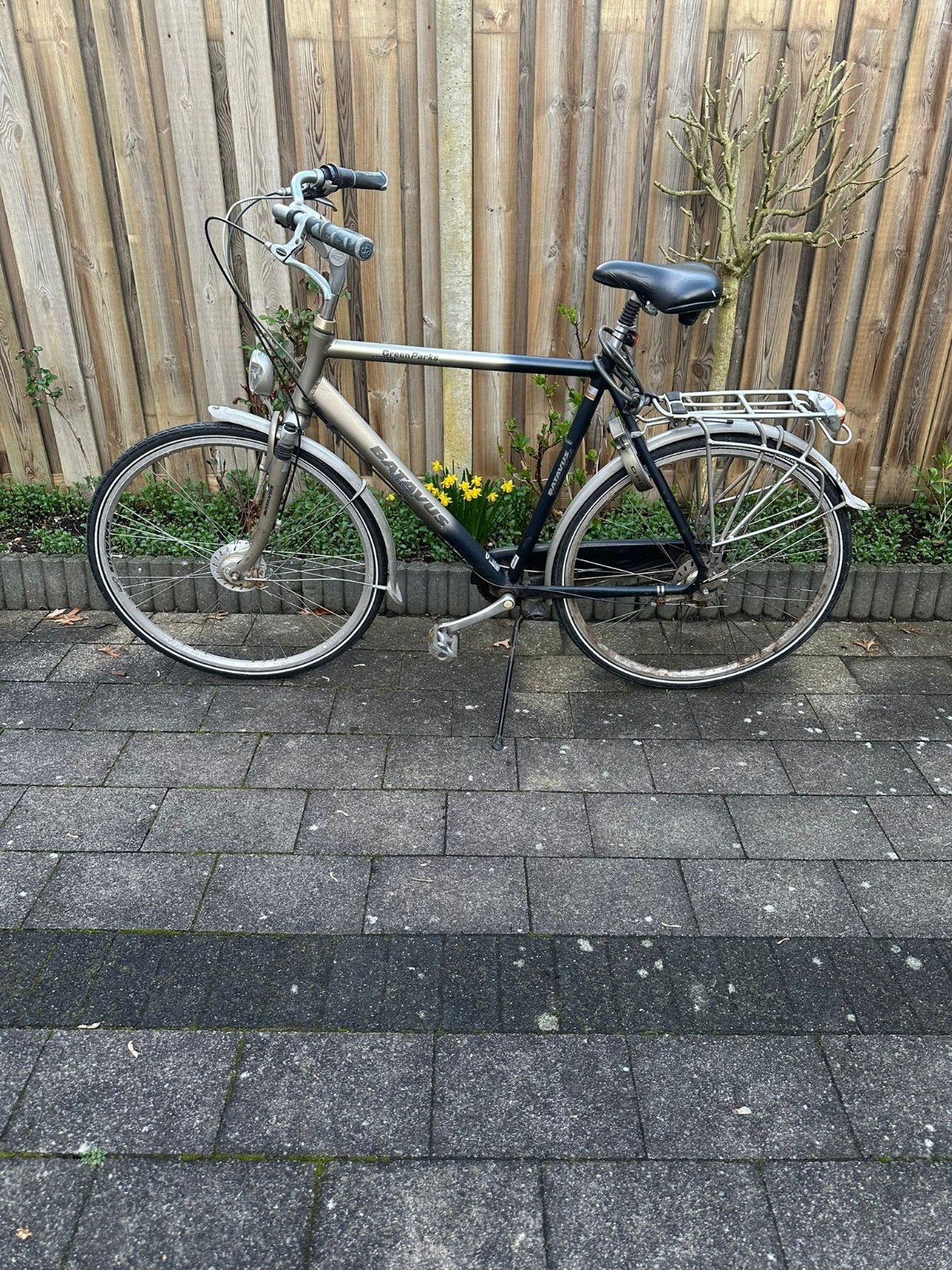 Batavus met axa slot en kettingslot/ versnelling, Ophalen of Verzenden, Gebruikt, Minder dan 10 versnellingen, Batavus