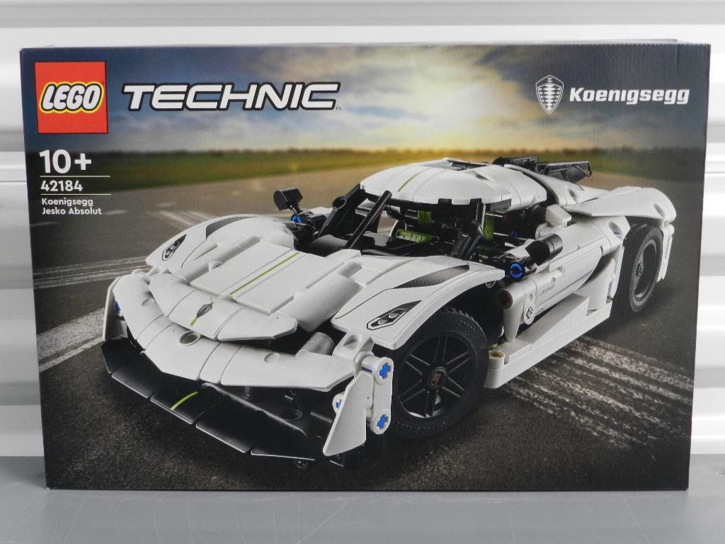 LEGO TECHNIC Koenigsegg Jesko Absolut witte hypercar (42184), Lego, Nieuw, Ophalen of Verzenden, Technic