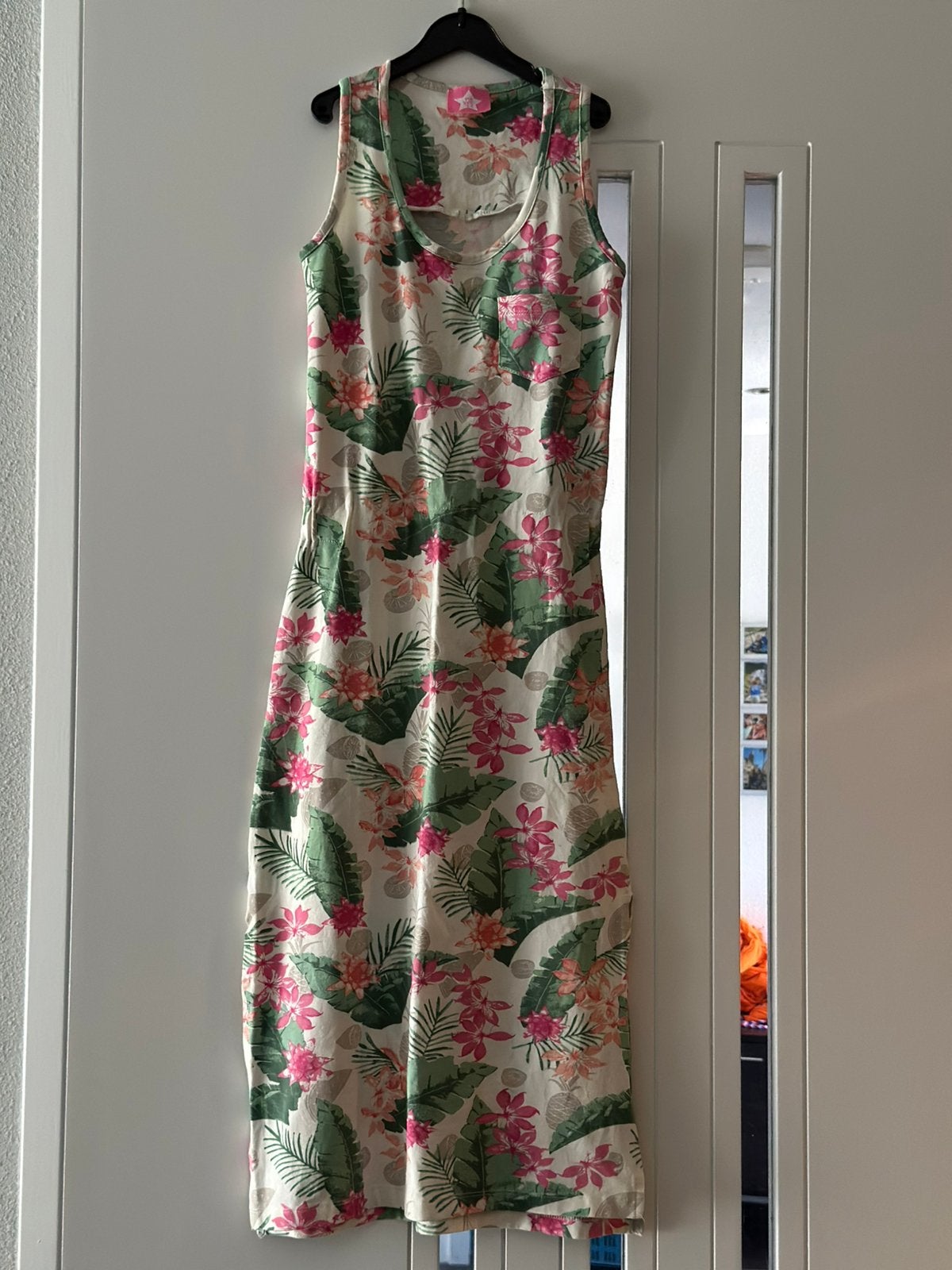 Zomerjurk mt 116/122, Ophalen of Verzenden, Zo goed als nieuw, Meisje, Jurk of Rok