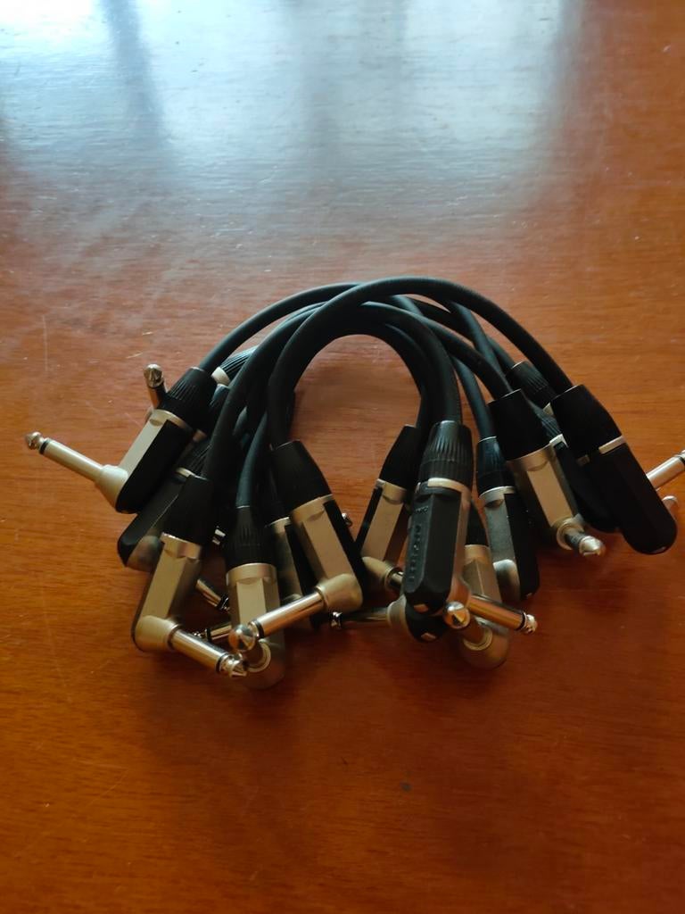 Patch Kabels voor Effectpedalen (Jack/Jack), Muziek en Instrumenten, Ophalen of Verzenden, Zo goed als nieuw, Elektrische gitaar