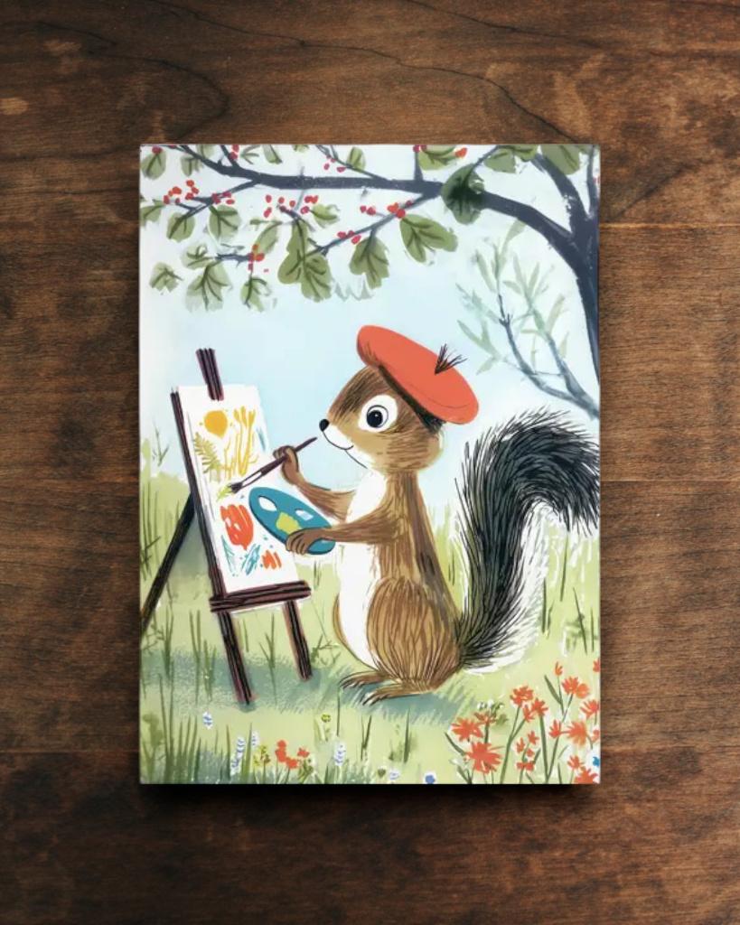 Penpaling Paula A6 ansichtkaart, Ophalen of Verzenden, 1980 tot heden, Ongelopen, Wild dier