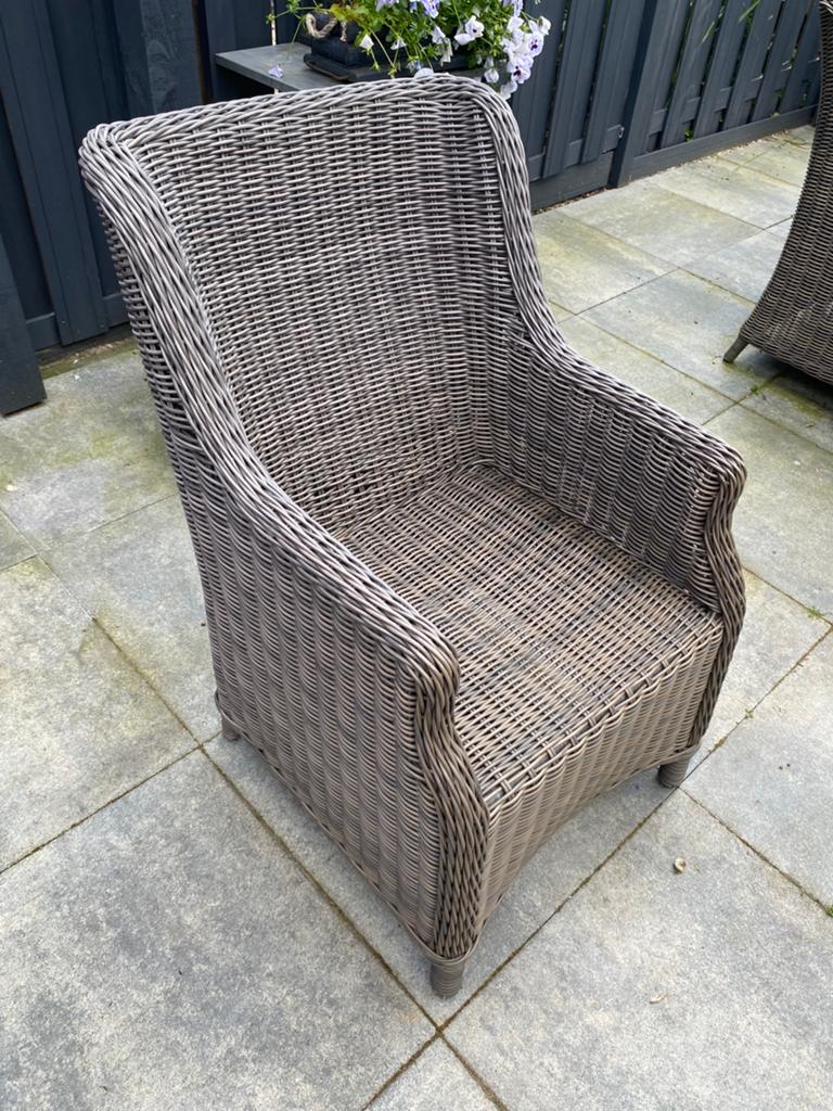 Intratuin wicker stoel zgan, Ophalen, Zo goed als nieuw