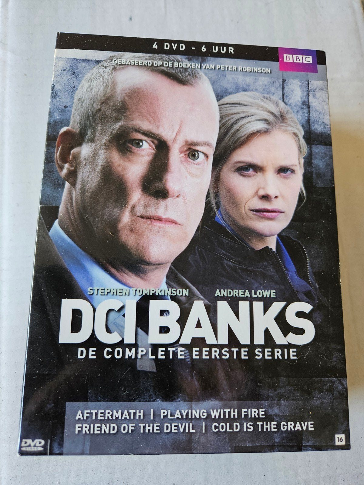 DCI Banks: De Complete Eerste Serie (DVD), Cd's en Dvd's, Engels, Vanaf 16 jaar, Nederlands, Ophalen of Verzenden