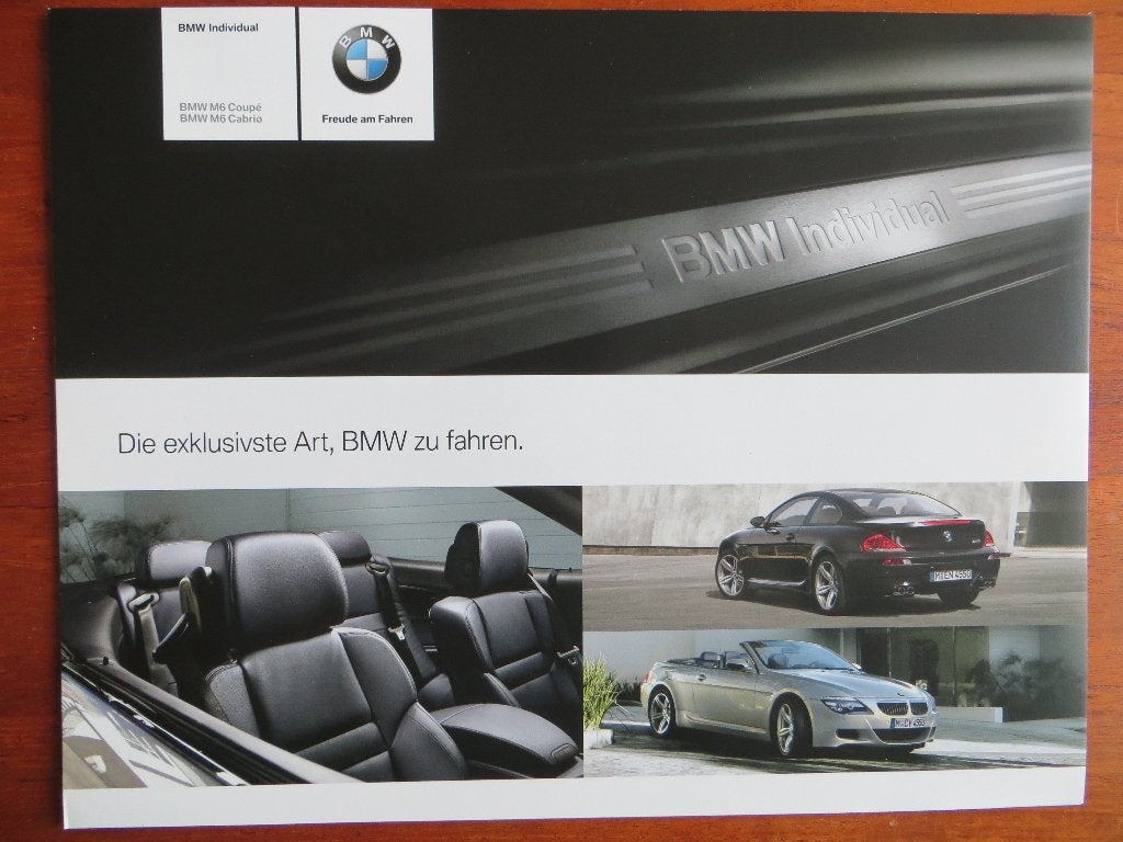 BMW Individual M6 Coupé, M6 Cabrio (2009), Ophalen of Verzenden, Nieuw, BMW