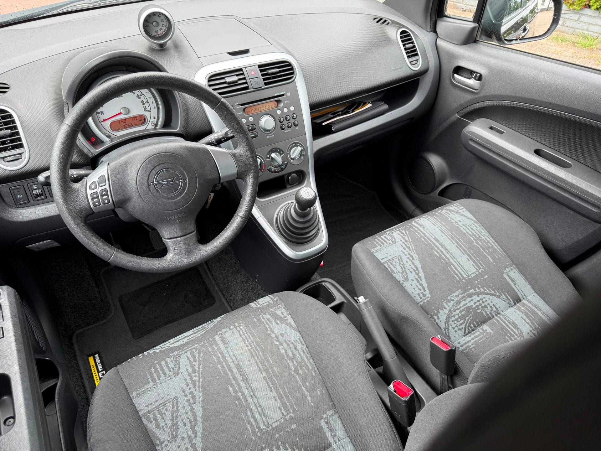 Opel Agila 1.0 5-DRS Berlin AIRCO LMV STYLE PAKKET NAP, Auto's, Opel, Voorwielaandrijving, Euro 5, Stof, Gebruikt