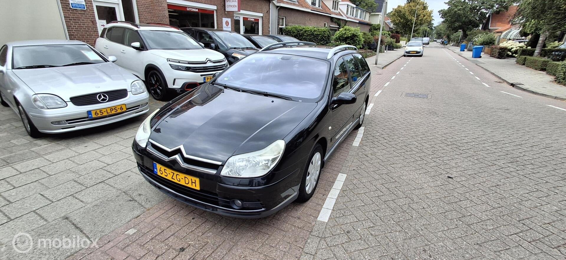 Citroen C5 Break 2.0-16V Cool Tech,trekhaak, Auto's, Citroën, 4 cilinders, Zwart, Origineel Nederlands, Handgeschakeld
