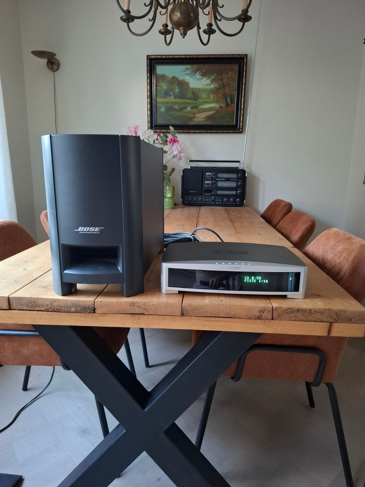 bose 321 set compleet, 70 watt of meer, Zo goed als nieuw, Overige spelers, Ophalen