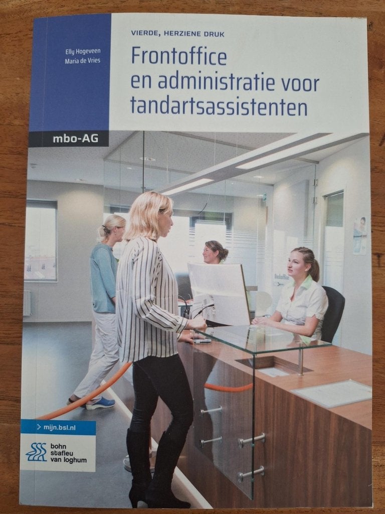 Frontoffice en administratie voor tandartsassistenten, Boeken, Studieboeken en Cursussen, Ophalen of Verzenden, Beta, Nieuw, HBO