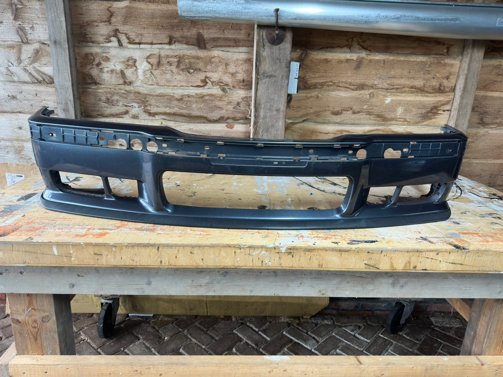 Bmw e36 bumpers & motorkap (MOET WEG!), Ophalen, Voor, BMW, Motorkap