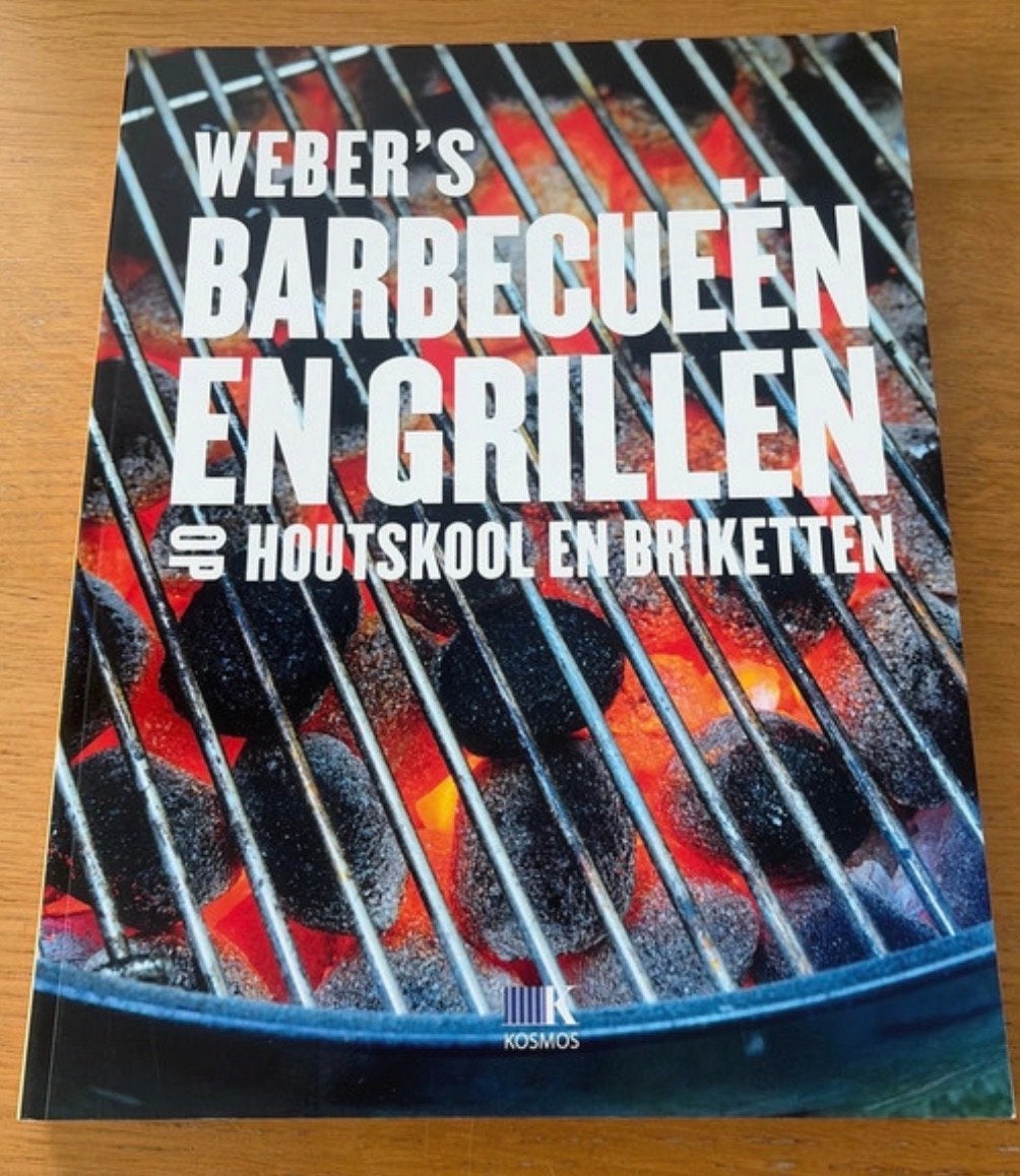 Weber's Barbecueën en Grillen op Houtskool en Briketten, Boeken, Ophalen of Verzenden, Zo goed als nieuw, Overige gebieden, Hoofdgerechten