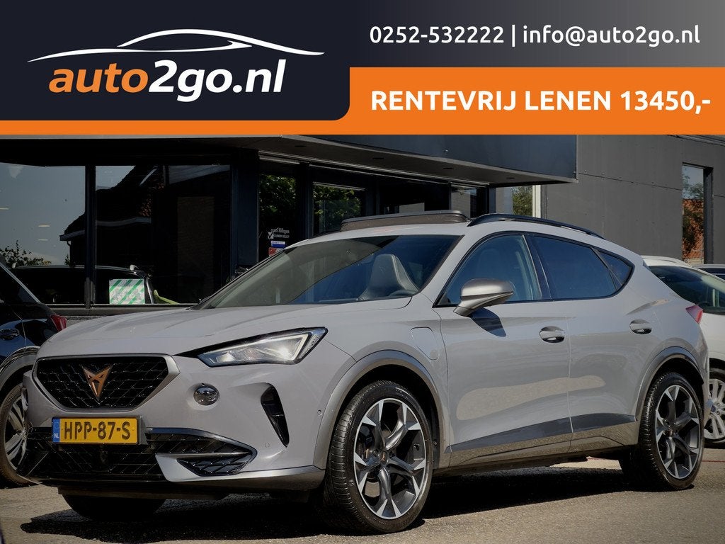 CUPRA Formentor 1.4 e-Hybrid AUT6 VZ COPPER EDITION 245PK PA, Auto's, Cupra, Gebruikt, 4 cilinders, Formentor, Leder en Stof