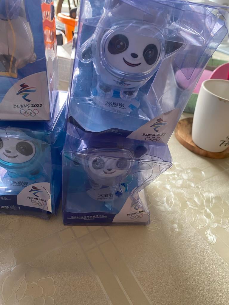 Bing Dwen Dwen Beijing 2022 mascotte in verpakking, Ophalen of Verzenden, Nieuw