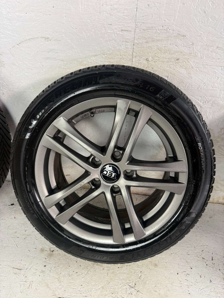 Opel Astra Corsa meriva Zafira velgen 16" 5x110 winterset, Auto-onderdelen, Niet ingevuld, Gebruikt, 16 inch, Banden en Velgen