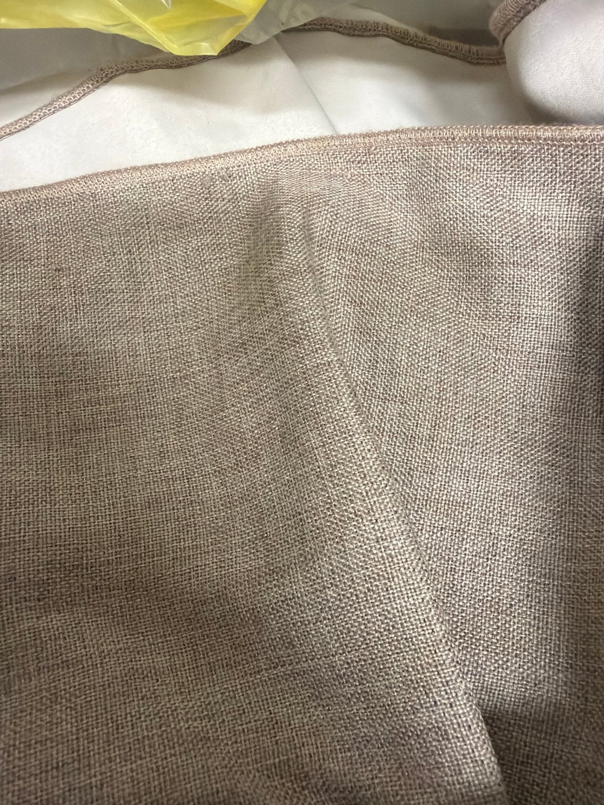 Beige gordijnen set: 2x 90x187cm, 1x 140x246cm, Ophalen of Verzenden, Zo goed als nieuw, Beige, Gordijn