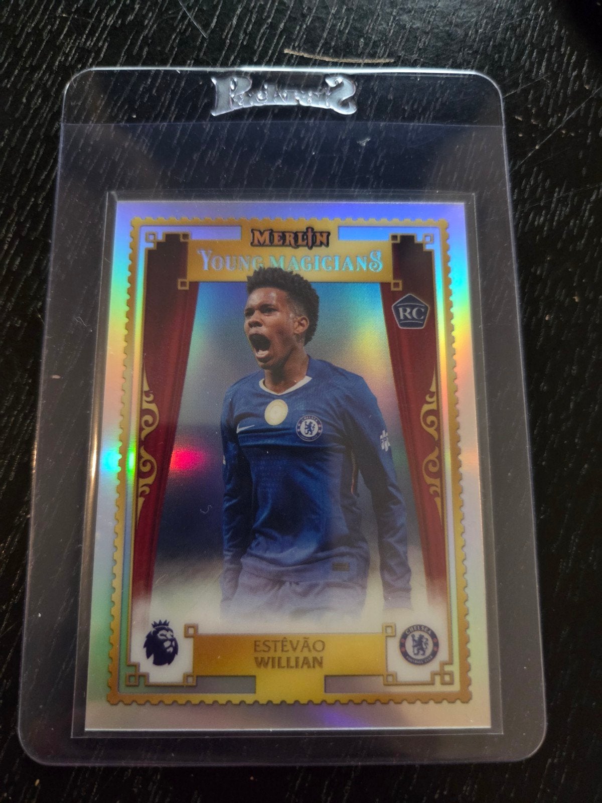 Wilian Estevao RC Young Magicians Topps Merlin Premier Leagu, Ophalen of Verzenden