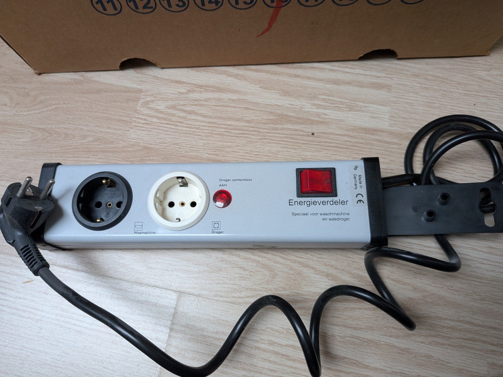 Energieverdeler voor wasmachine en wasdroger, Ophalen of Verzenden, Gebruikt
