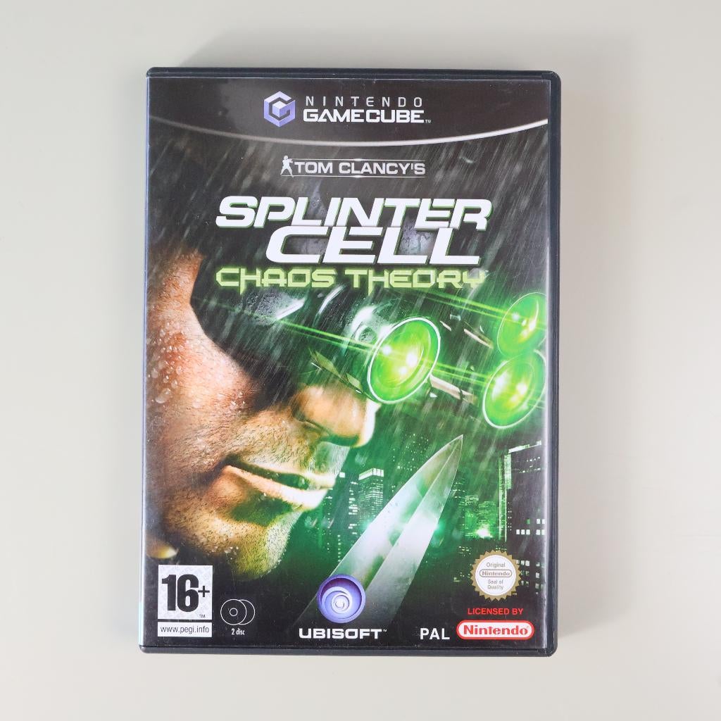 Nintendo Gamecube - Splinter Cell Chaos Theory (Complete), Spelcomputers en Games, Games | Nintendo GameCube, Shooter, Gekoppelde computers