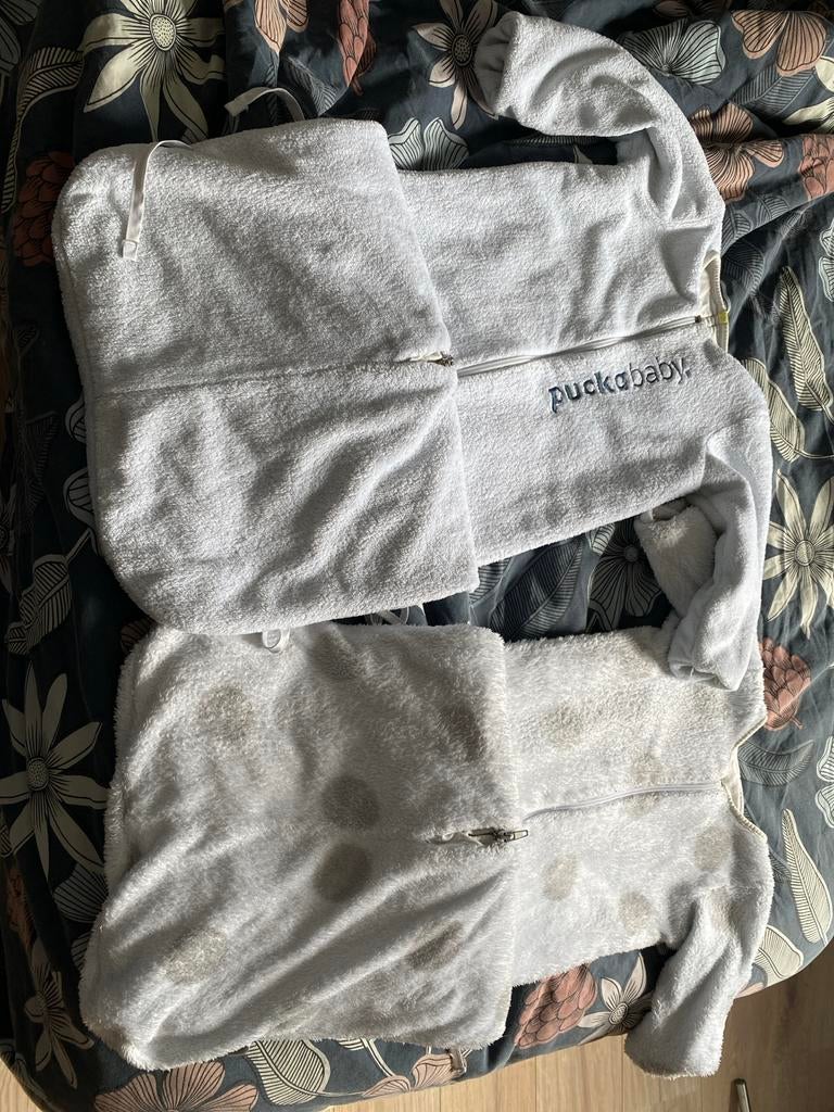 2 Puckababy slaapzakken, Ophalen of Verzenden, Gebruikt, Minder dan 70 cm, Slaapzak