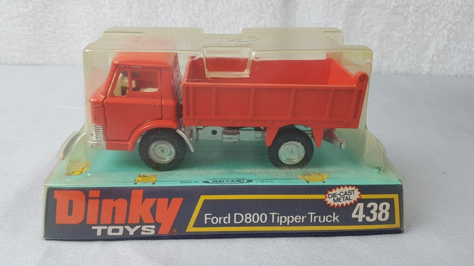 Dinky Toys Ford D800 Tipper Truck 438 - Die-cast Metaal, Ophalen of Verzenden, Zo goed als nieuw, Bus of Vrachtwagen