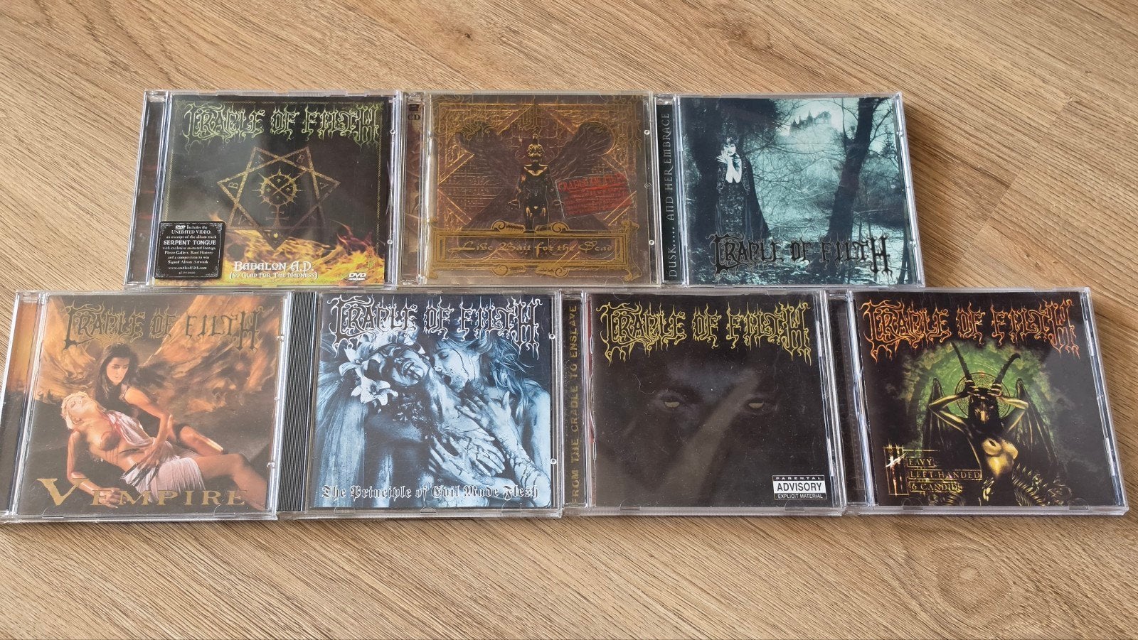 Cradle of Filth - Zie omschrijving!, Ophalen of Verzenden, Zo goed als nieuw