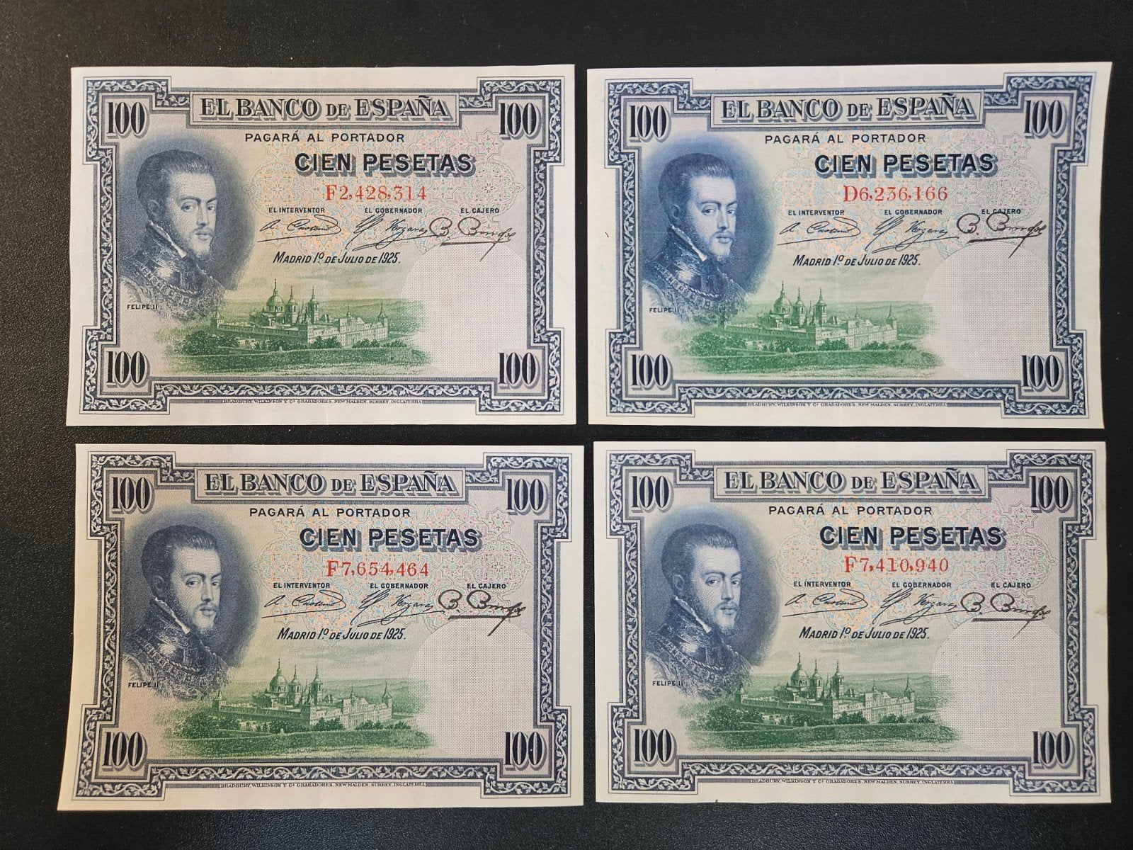 Spanje pick 69c 1925 zf, Verzenden, Overige landen, Los biljet