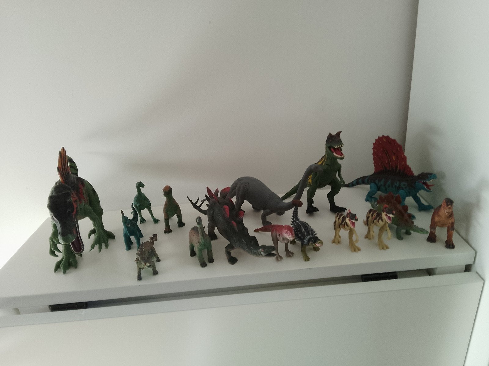 Grote collectie dinosaurus speelgoedfiguren, Ophalen of Verzenden