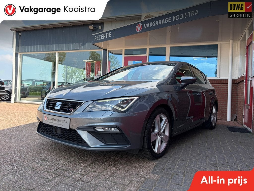 Seat Leon 1.4 TSI FR Business|Beats|Cruise|Carplay, Auto's, Seat, 12 maanden, Gebruikt, Zwart, 4 cilinders