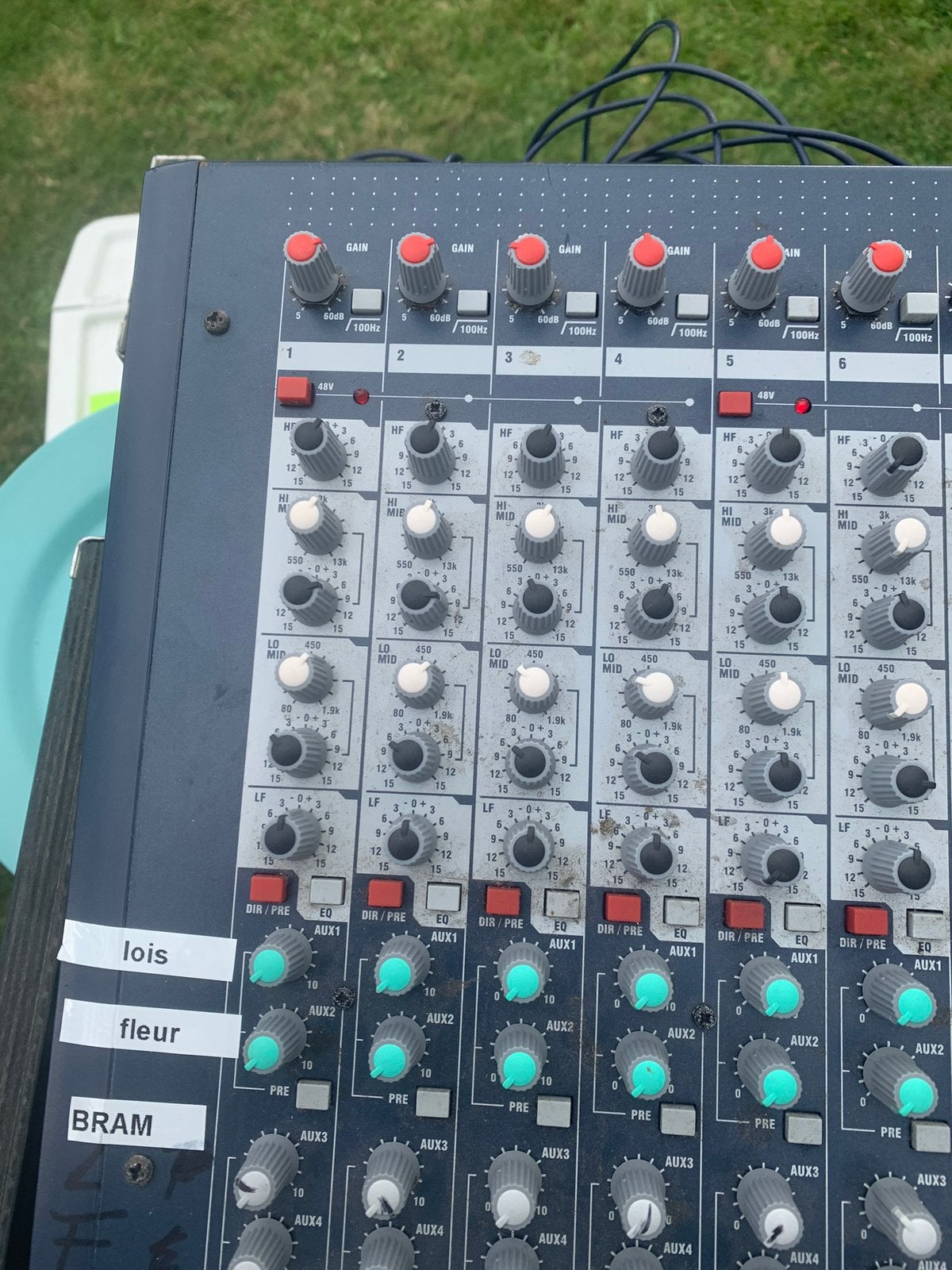 Soundcraft xl 7II, Muziek en Instrumenten, Ophalen of Verzenden, Gebruikt, 20 kanalen of meer