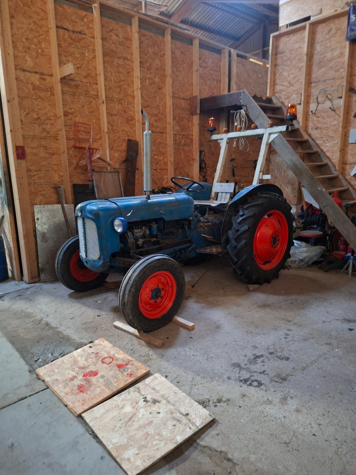 Fordson Dexta Oldtimer Tractor, Zakelijke goederen, Agrarisch | Tractoren, Ophalen, Oldtimer, Tot 80 Pk, Ford