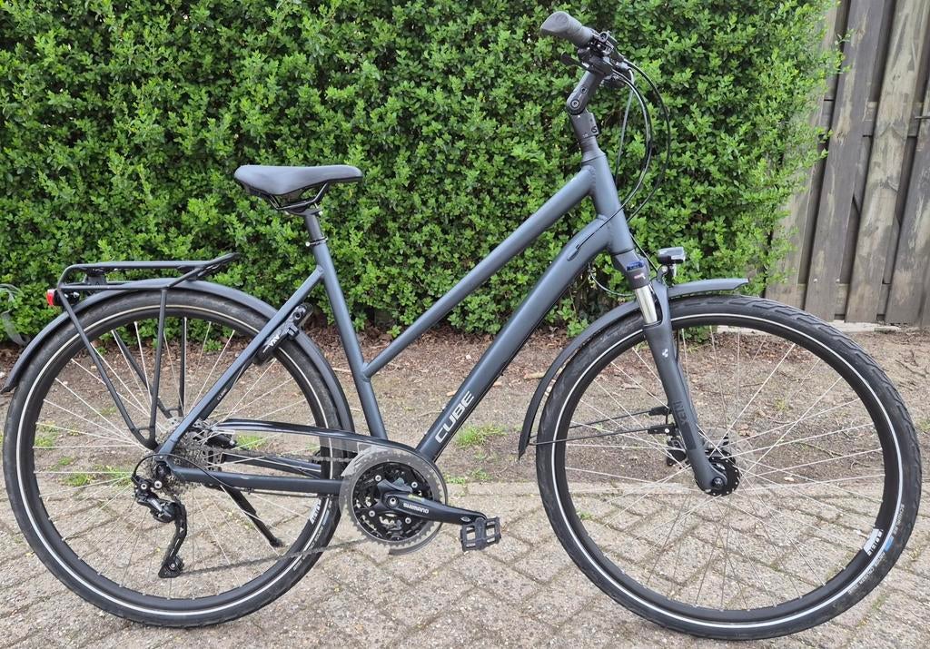 te koop cube touring damesfiets in super nette staat, Fietsen en Brommers, Fietsen | Dames | Damesfietsen, Versnellingen, Schijfrem