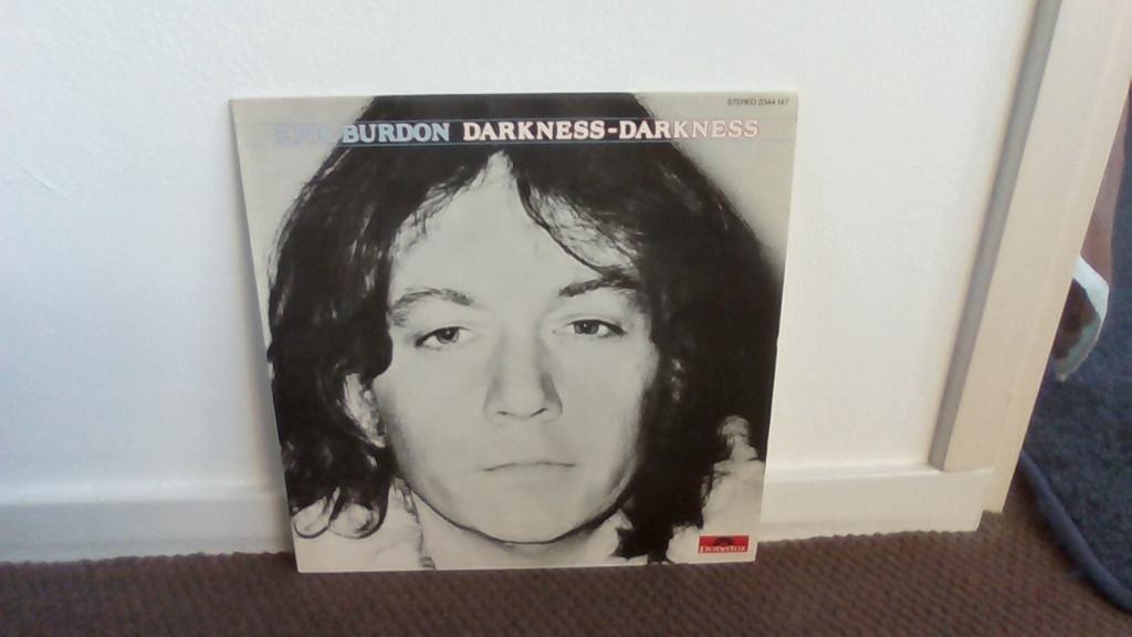 Eric Burdon – Darkness - Darkness, Cd's en Dvd's, Vinyl | Rock, Overige genres, 1980 - 1989, Ophalen of Verzenden, Zo goed als nieuw