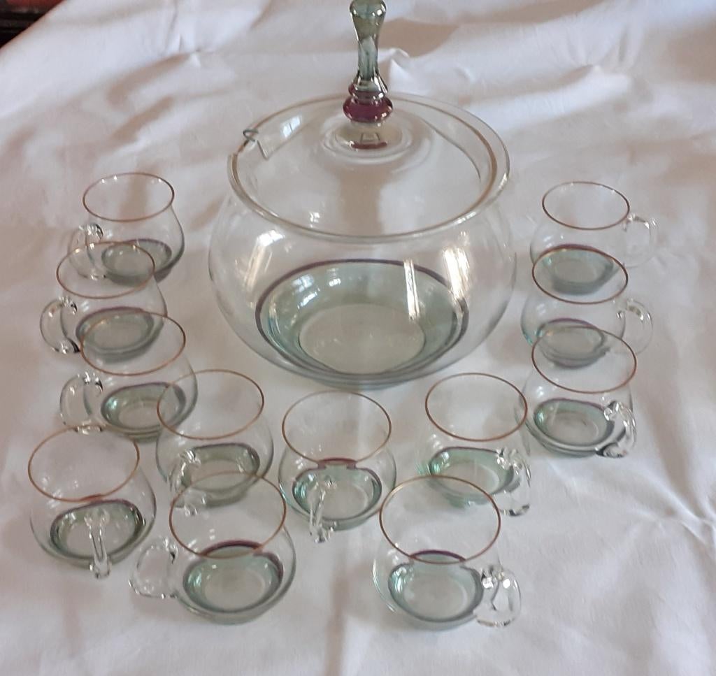 Glas - Punch glazen 12 st., Ophalen