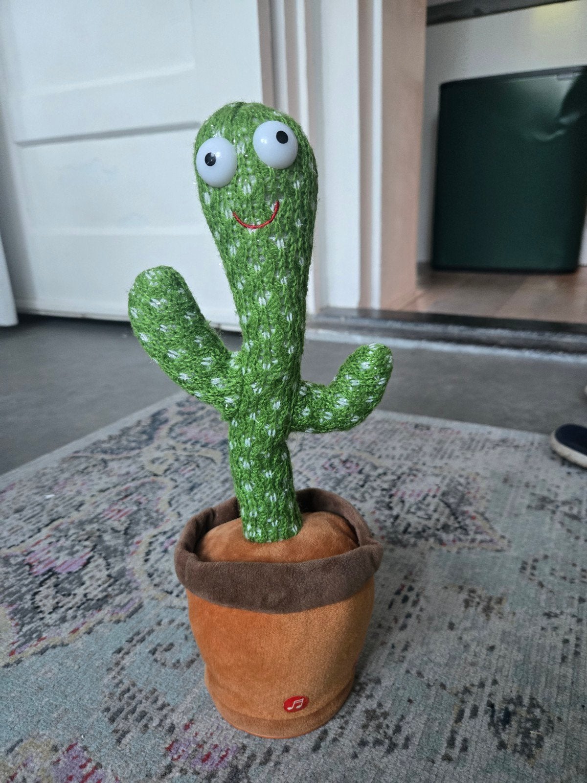 Dansende en zingende cactus speelgoed, Ophalen of Verzenden, Zo goed als nieuw, Jongen of Meisje