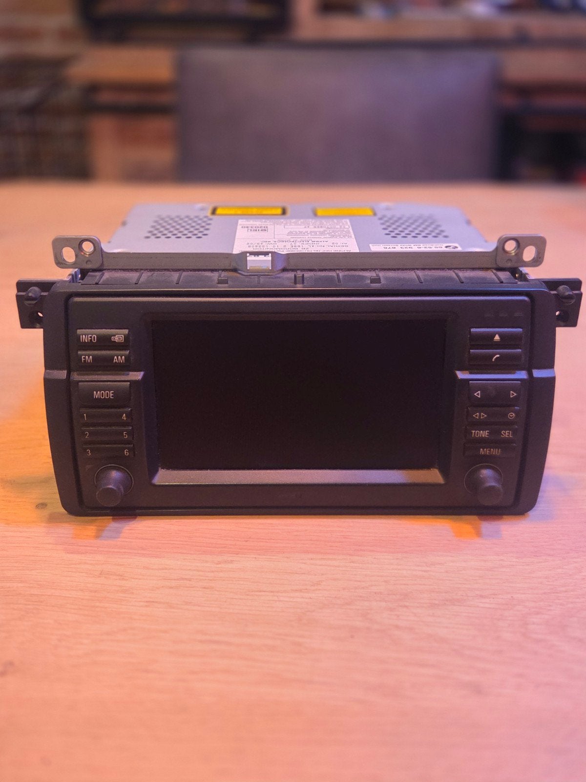 Originele Bmw e46 16.9 On-Board Monitor, Ophalen of Verzenden, Gebruikt