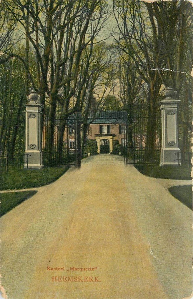 388-361-031 Heemskerk Kasteel Marquette, Verzenden, Voor 1920, Noord-Holland