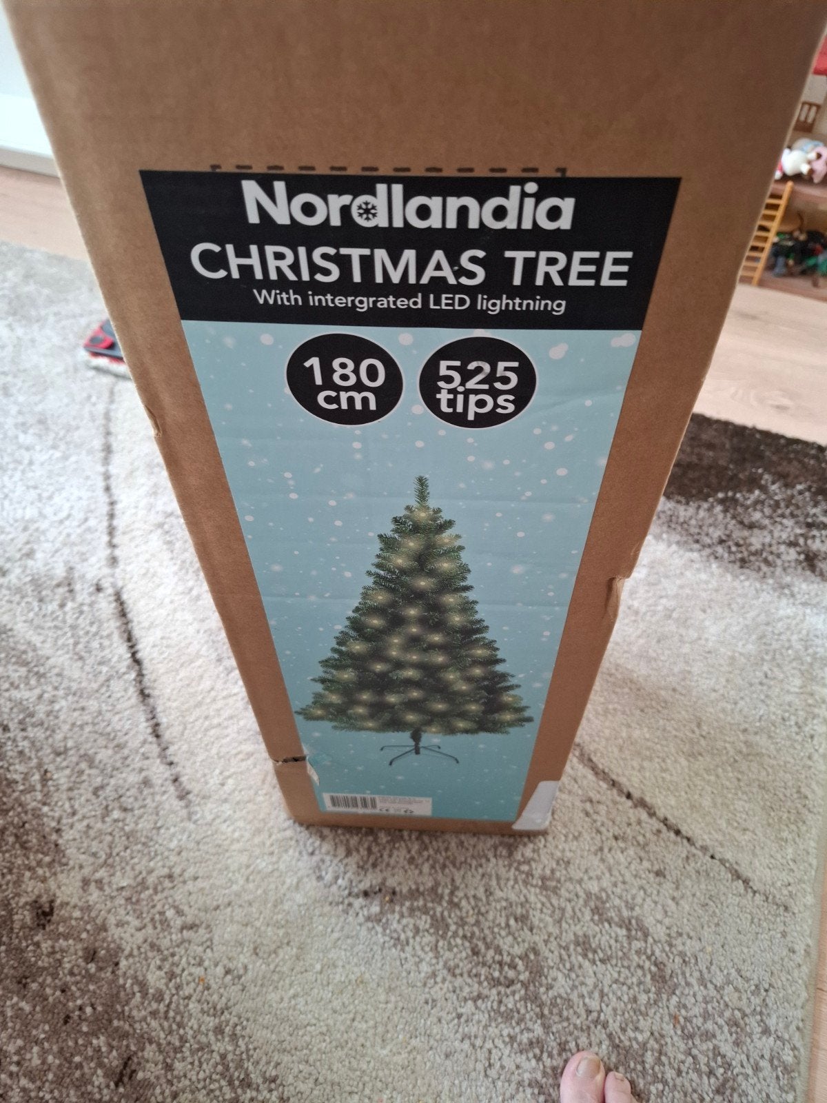 prachtige kerstboom, Ophalen, Nieuw