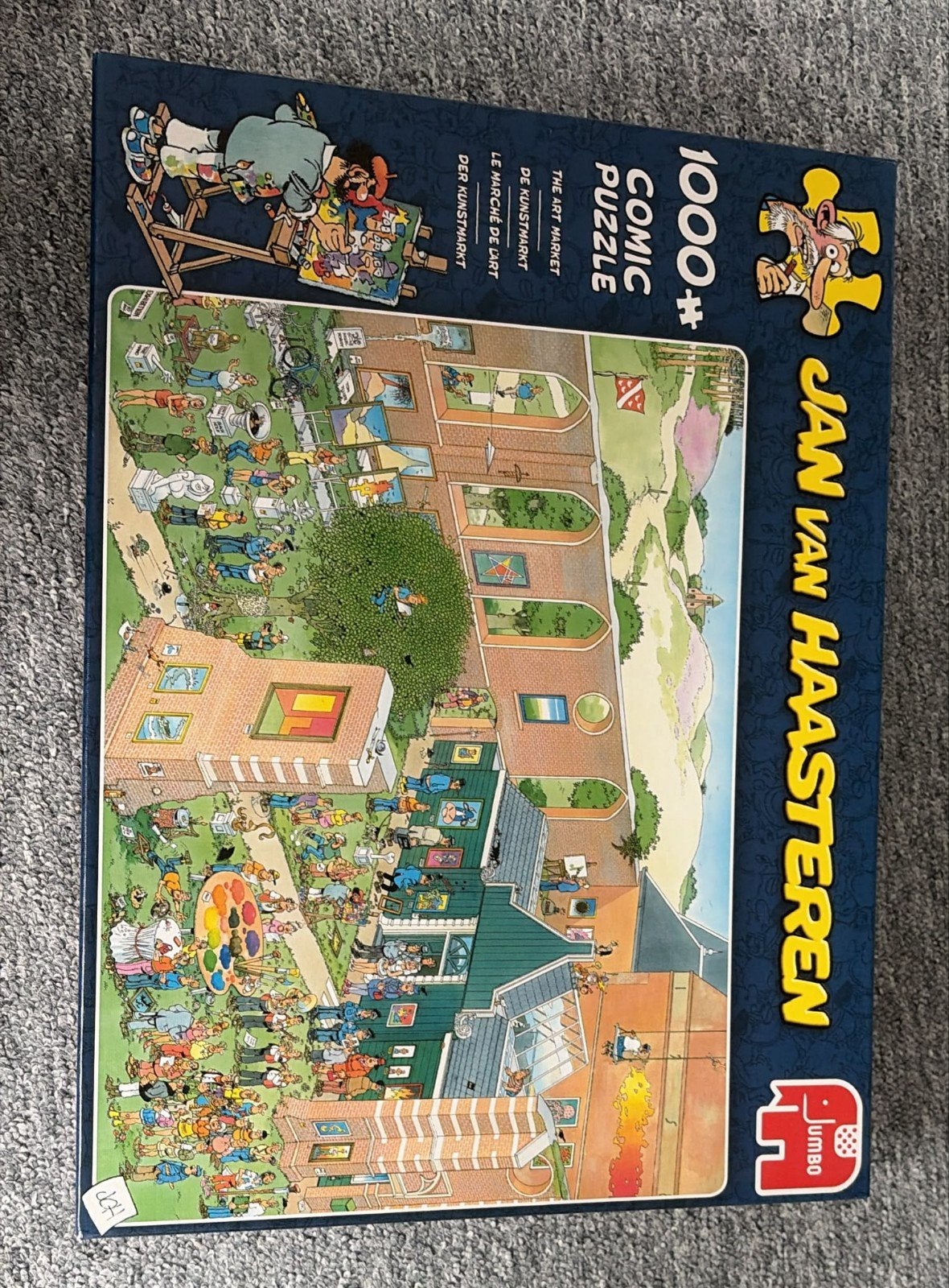Jan van haasteren puzzel Bergen editie, Ophalen, 500 t/m 1500 stukjes, Zo goed als nieuw