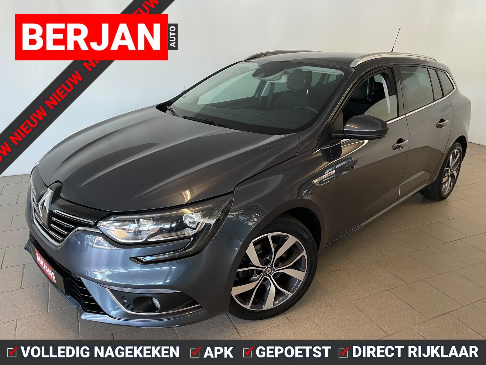 Renault Mégane Estate 1.5 dCi Bose AUTOMAAT AIRCO NAVI CRUI, Auto's, Gebruikt, 4 cilinders, Parkeersensor, Origineel Nederlands