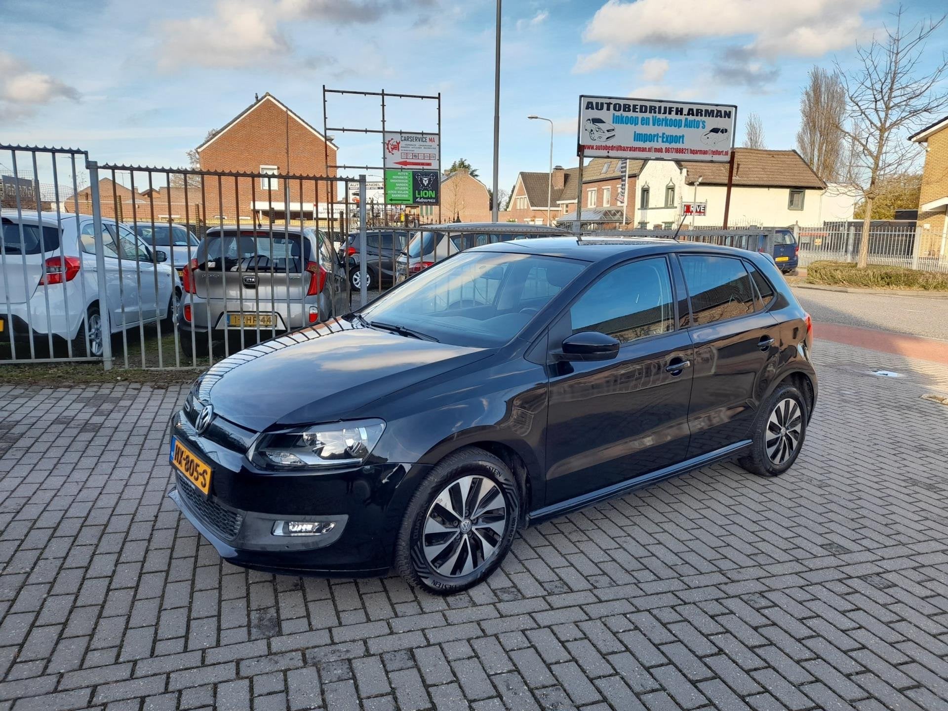Volkswagen Polo 1.0 BlueMotion Edition, Auto's, Voorwielaandrijving, 95 pk, Zwart, Origineel Nederlands